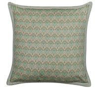 Throw Cushion PICTUS Velvet 45 x 45 cm Green Plant Pattern