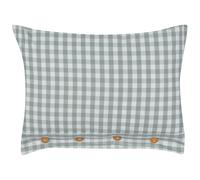 Throw Cushion TALYA 40 x 60 cm Mint Green Checked