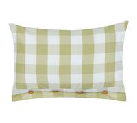 Throw Cushion TAMNINE 40 x 60 cm Light Green Checked