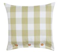 Throw Cushion TAMNINE 45 x 45 cm Light Green Checked