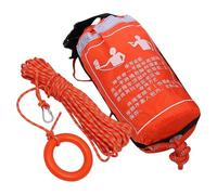 Throw Flotation Device for Boat | Throw Rope with Quick Dry Oxford Bag | Professional Reflective Safety Equipment for Flood Water Canoe Marine Kayak Outdoor Survival