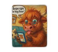 Throw for Couch Throw Blanket Soft Living Room Blankets 50x60 Inches Girl Throws Blankets Highland Cow Dating App