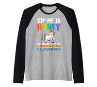 Throw Me to The Lesbians Lesbian Pride Rainbow Flag LGBTQ Raglan Baseball Tee