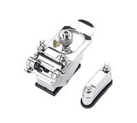 Throw off Butt End Snare Drum Regulator Silver Metal | Wire Strainer Adjuster Tool, Smooth Surface, Easy Installation, Drum Parts for Marching Percussion