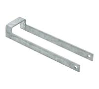 Throw Over Loop Gate Latch 12" Heavy Duty Galv 3" Wide Equestrian Heavy Duty Throwover for Horse Stables, Barn Gates, and Fences