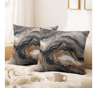 Throw Pillow Covers 60 x 60 CM Set of 2 Pack - Summer Symmetrical, Balance, Lines, Exquisite, Hearts Soft Velvet Pillow Covers for Sofa Bed Garden with Invisible Zipper Symmetrical, Angels, Wings