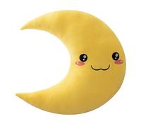 Throw Pillow - Laying Pillow | Sofa Pillows | Crescent Moon Cushion | Glow In Dark Soft Bedding Cushions | Decorative Sofa Throwing Pad | Plush Pillows