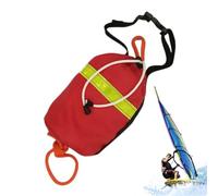 Throw Rope Bag - Marine Safety Gear, Lifesaving Flotation Device | Rescue Equipment Kit, High Visibility Survival Bag, Flotation for Canoe