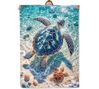 Throw Sea Turtle Family Ocean Beach Marine Life Coastal Throws All M