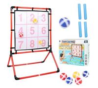 Throw Target Game,2 in 1 Throw Target Water Games | Party Activities for Kids Adults Backyard Holiday Birthday School Indoor Outdoor Lawn Playground