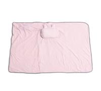 Throw the blanket with heated pocket with quick heating and manual power supply with electric heating