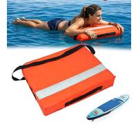 Throwable Boat Cushion - Portable Boat Throw Cushion with Grab Straps, Throwable Flotation Cushions Swimming Supplies for Kayak, Canoe, Poolside Safety, Sailing, Fishermen, Poolside