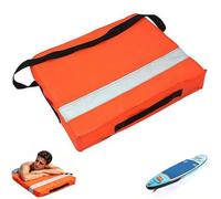 Throwable Flotation Device, Boat Throwable Flotation Device,45x35x6cm,Portable Waterproof Marine Throw Cushions, Swimming Aid Float, Boat Cushion for Fishermen Kayakers Water Sports (orange 1PCS)