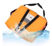 Throwable Flotation Device, Boating Safety Cushion, 17.72x13.78x2.36 Inches Sturdy Design with Reflective Strips, Waterproof Floating Pad for Rafting, Canoes, Paddle Boarding