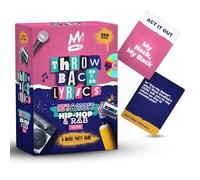 Throwback Lyrics - A 90's and 2000's Hip-Hop and R&B Music Party Game - Lyric Trivia and Charades