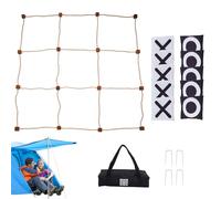 Throwing Game for Family Outdoor Meetings - Parent Child Activity to Develop Motor Skills in the Garden Camping