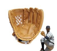 Throwing Gloves, Baseball Gloves - Outfield Baseball Glove - Teeball Softball Glove for Left Hand, Rugged Baseball Glove Sports Training for Beginners
