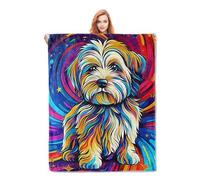 Throws Colorful Shih Tzu Dog Bed Cover Gift Idea S