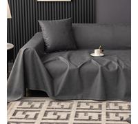 Throws for Sofas Large Waterproof Sofa Throw Blanket 1 2 3 4 Seater Couch Covers For L/U Shape Sofa Dog Cat Anti-Slip Sofa Protective Slipcover Multipurpose Throws Blankets For Sofas/Lunch Break/Picn