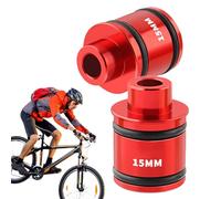 Thru Axle Adapter Converter, Bikes Repair Accessories, Adorable Cycling Hub Converters for Easy Release Wheel Compatibility and Maintenance Use, Mountain Bikes, Black, Red, Gold