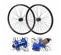 Thru Axle Boost Wheelset 26 27.5 29inch Mountain Bike Front Rear Wheels Disc Brake Rim For Dirt Jump Bike/XC/AM, For 1.9-2.8'' Tires(Blue hub,29"_15*100/12 * 142MM)