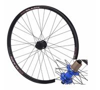 Thru Axle Boost Wheelset 26 27.5 29inch Mountain Bike Front Rear Wheels Disc Brake Rim For Dirt Jump Bike/XC/AM, For 1.9-2.8'' Tires(Blue hub,27.5"_REAR 12 * 150MM)