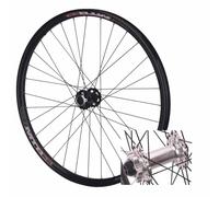 Thru Axle Boost Wheelset 26 27.5 29inch Mountain Bike Front Rear Wheels Disc Brake Rim For Dirt Jump Bike/XC/AM, For 1.9-2.8'' Tires(Silver hub,27.5"_FRONT 20 * 110MM)