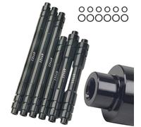 Thru Axle Hub Adapter 12/15mm to 9mm Quick Release for Bicycle Compatible with Various Front and Rear Axle Sizes (100mm-12to9mm)