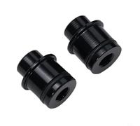 Thru Axle To Quick Release Conversion Adapter For Hope, For DtSw 12/15mm To 9Mm Thru Axle Hubs, Aluminum Alloy(2pcs 12 to 9mm)