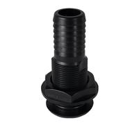 Thru Hull Fitting Marine Through Hull Fitting Drain Fit 1'' Hose Straight Thru-Hull Exhaust Scupper Thru Drain Connector Water Outlet