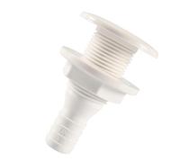 Thru Hull Fitting,Yacht Through Hull Connector - Straight Floor Deck Drain for Kayak Yachts Boats, Deck Drainage Supplies