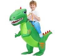 THRU Inflatable Dinosaur Sumo Wrestler Costume, Adult & Teens Blow Up Inflatable Costume, Funny Inflatable Suit for Christmas, Halloween, Masquerade Cosplay Party Costumes (Color dinosaur-teen)