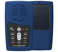 Thru The Bible with J. Vernon McGee + King James Version (KJV) MegaVoice Handheld Solar Powered Audio Bible (TTB-Solar+-USBC)