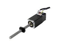 Thrust 70N Height 52mm Nema 11 Hybrid Micro Closed Loop Linear Stepper Motor With Lead Screw Shaft 100mm Reliable Operation