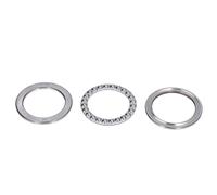 Thrust Ball Bearing 51114 High Precision Carbon Steel Thrust Ball Bearings Heavy Duty Load Capacity For Forging Machinery Road Roller 75mm X 95mm X 18mm 3 Pack