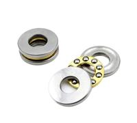 Thrust Ball Bearing F6 12M F8-22M F8-14M F8 16M F10-17M F12-21M 10Pcs(F5-10M 5x10x4mm)