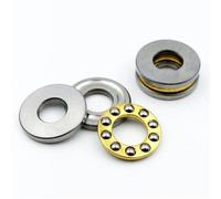 Thrust Ball Bearing F6 12M F8-22M F8-14M F8 16M F10-17M F12-21M 5Pcs(F2-6M 2x6x3mm)