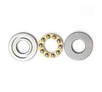 Thrust Bearing. Axial Ball Thrust Bearing 5 Pcs Multiple Sizes F2-6M To F12-23M(F10 17m 10x17x5mm)