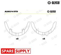 THRUST WASHER, CRANKSHAFT FOR AUDI 100 200 C2 200 C3 4000 GLYCO A292/4 STD