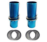 Thrust Washer Mount Kit / Coil-Over Spring Thrust Bearings & Washers Kit 2.5" ID 7888-109 6pcs - Shock Bearing Coilover Steel Roller Thrust Bearings & Washer ID 2-1/2"