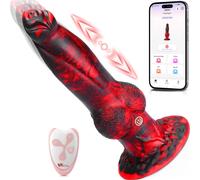 Thrusting Dildo Women Sex Toy, Realistic Dildo Vibrator with Remote Control 7 Modes, Suction Cup Big Dragon Dildos Sex Toy for G-spot