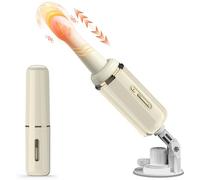 Thrusting G Spot Vibrator Sex Machine - Adult Toys with 7 Thrusting & 7 Vibrating & Heating Modes, Dildo for Women & Couples, Anal & G Spot Stimulation, Fast Thrusting Adult Sex Toy with Suction Cup