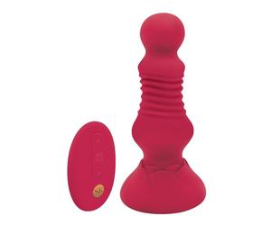 Thrusting Rosebud Butt Plug