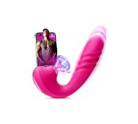 Thrusting Sucking Vibrator Women Sex Toys, AI Sync Clitorise Stimulator Sucker, Strong Air Pulse Suction & High-Speed 9 Thrusting Silent Vibabrator for Women, Adult Sex Toyscouples for Couples Aoonice