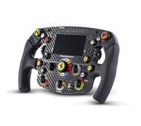 Thrustmaster Formula Wheel Add-On Ferrari SF1000 Edition, Replica Wheel, PS5, PS4, PC, Display and LED Dash, 100% Carbon Fiber Faceplate, Licensed by Ferrari