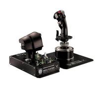 Thrustmaster Hotas Warthog - Dual Throttle and Flight Stick for PC | Full metal replica, dual throttles, magnetic sensors for extreme precision and 55 programmable action buttons
