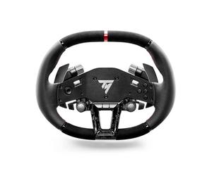 Thrustmaster Hyper Car Wheel Add-On, Ergonomic and wrapped with Leather and Alcantara, Works with Thrustmaster's T818 and T598 ecosystem bases - Compatible on PS5, PS4 and PC