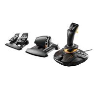 Thrustmaster T.16000M FCS Flight Pack Includes Joystick Throttle and Rudder Pedals PC