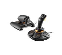 Thrustmaster T-16000M FCS Hotas USB Joystick for Analogue MAC or PC Black Orange