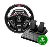 Thrustmaster T128 - Wired Racing Wheel with Dynamic Force Feedback - Sim Racing Bundle with Magnetic Pedal Set and Cables - Compatible with Xbox